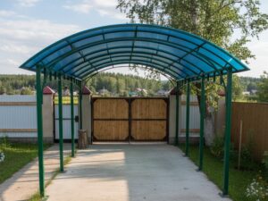 Навес Арочный Для автомобиля (машины) 6х3м.